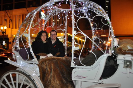 Paul and I on New Year's Eve in Memphis