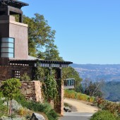 Visiting Gustafson Winery, Dry Creek Valley AVA, 1800 feet elevation