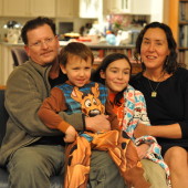 Melanie's family