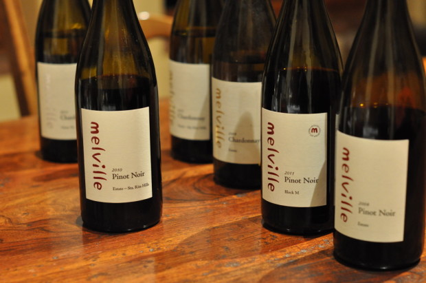 Melville Chardonnay and Pinot, 2011, 2010, 2004