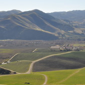Looking out over Pence Ranch