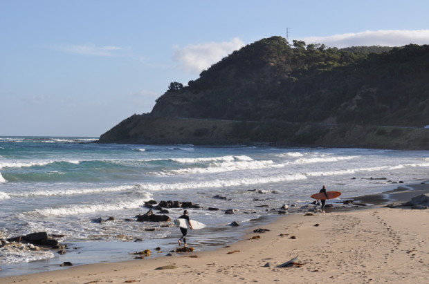 Eastern View Beach looking West, Great Ocean Road
