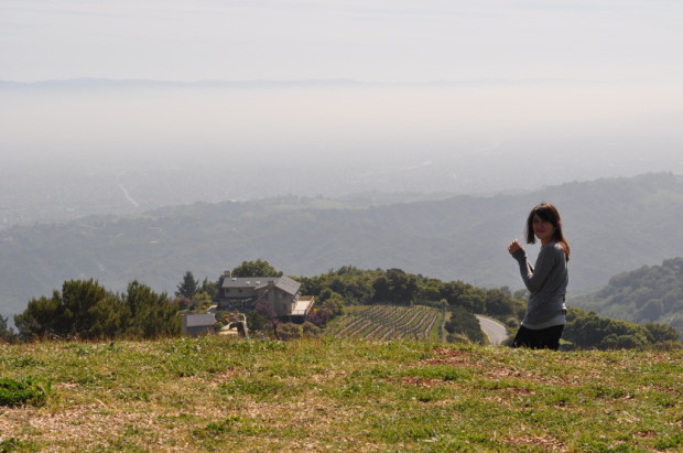 Jr at the top of Monte Bello