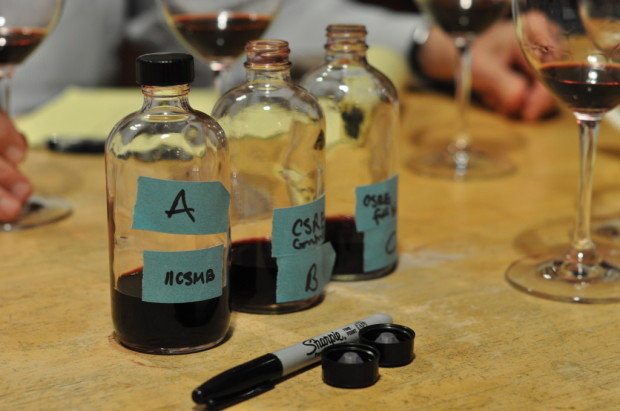 Blind tasting trials of the 2011 blends