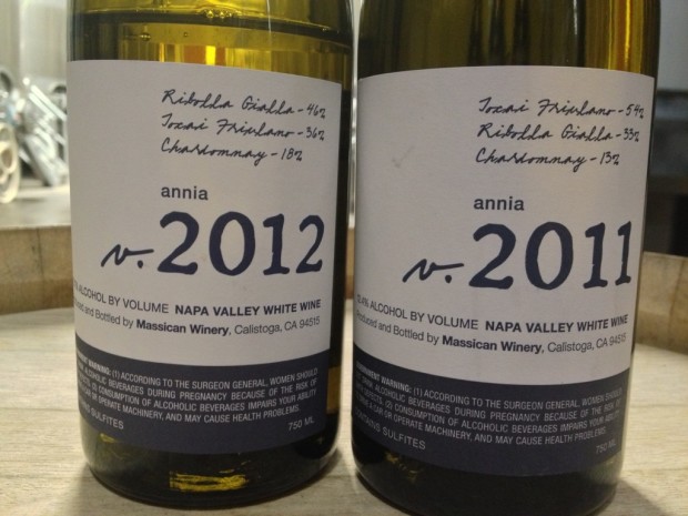 The Annia blend, Massican