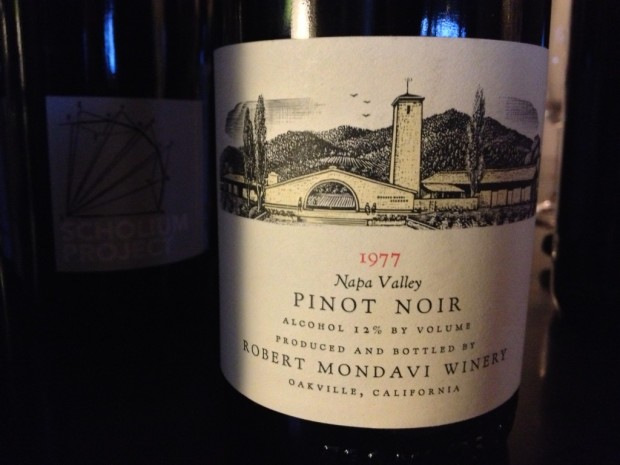 1977 Mondavi Pinot Noir