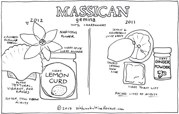 Massican Gemina 2012 and 2011