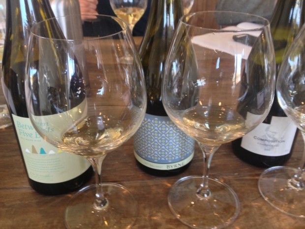 Victoria tasting whites flight
