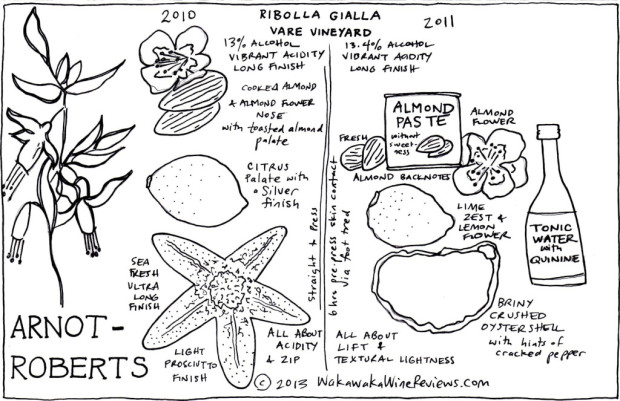 Arnot-Roberts 2010 and 2011 Ribolla Gialla