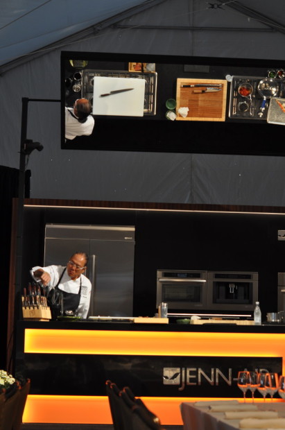 Morimoto preparing 