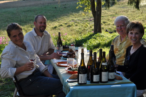 Dinner with friends