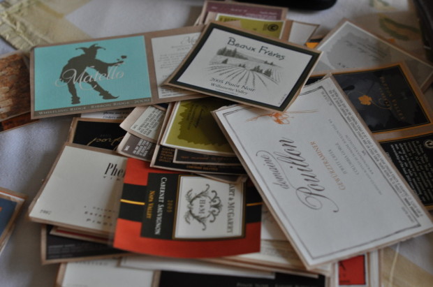 Clare's label design