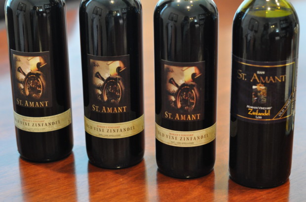 Vertical of Marian's Block 1901 Zin St Amant Wines
