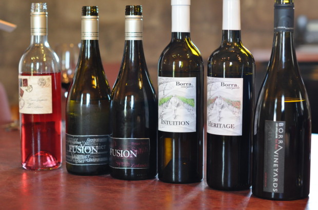 Tasting some Borra Vineyards Wines