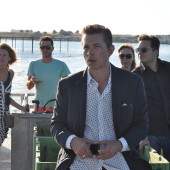 Touring and Learning the Oyster Farm