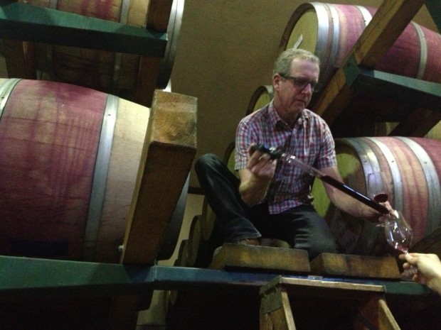 Barrel tasting