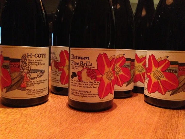 Wine Label for Between Five Bells