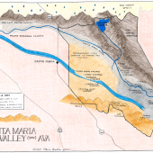 Winegrowing Santa Maria Valley (+ a hand drawn map)