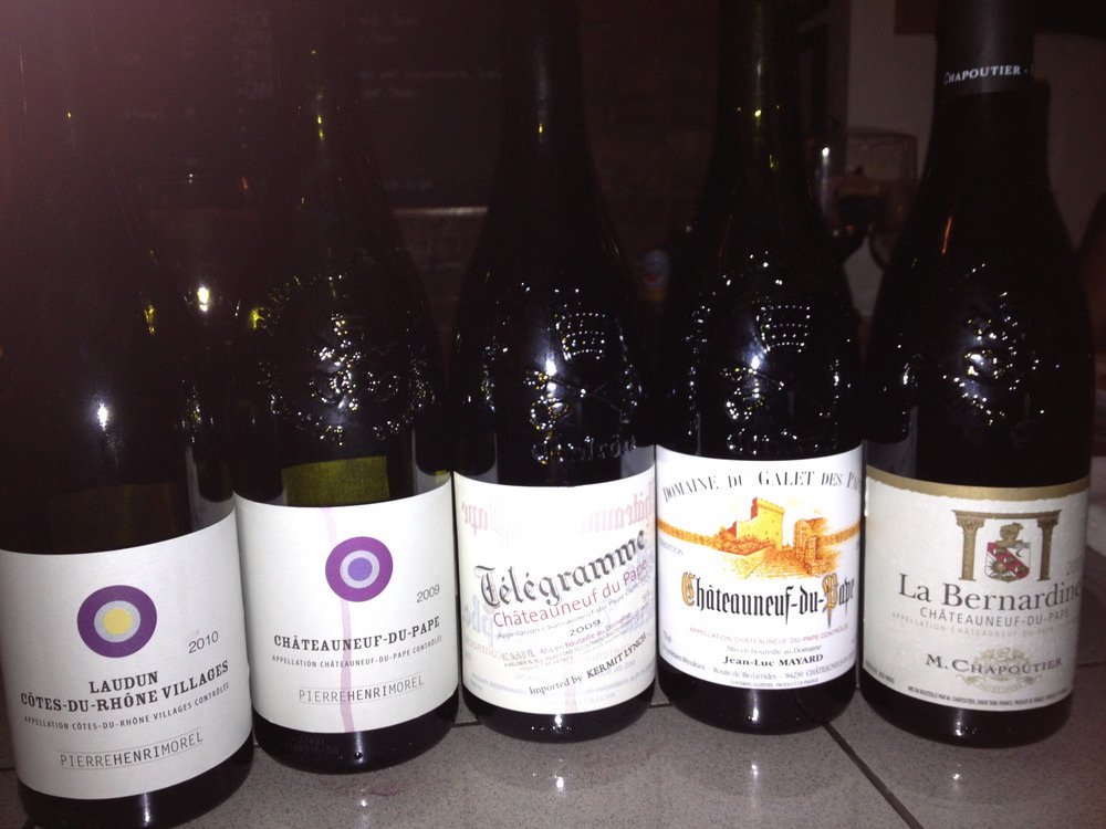 The Wine Loft, Flagstaff, AZ A Chateauneuf du Pape Tasting, the